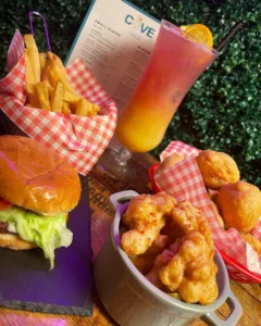 Cove Didsbury Burger Meal